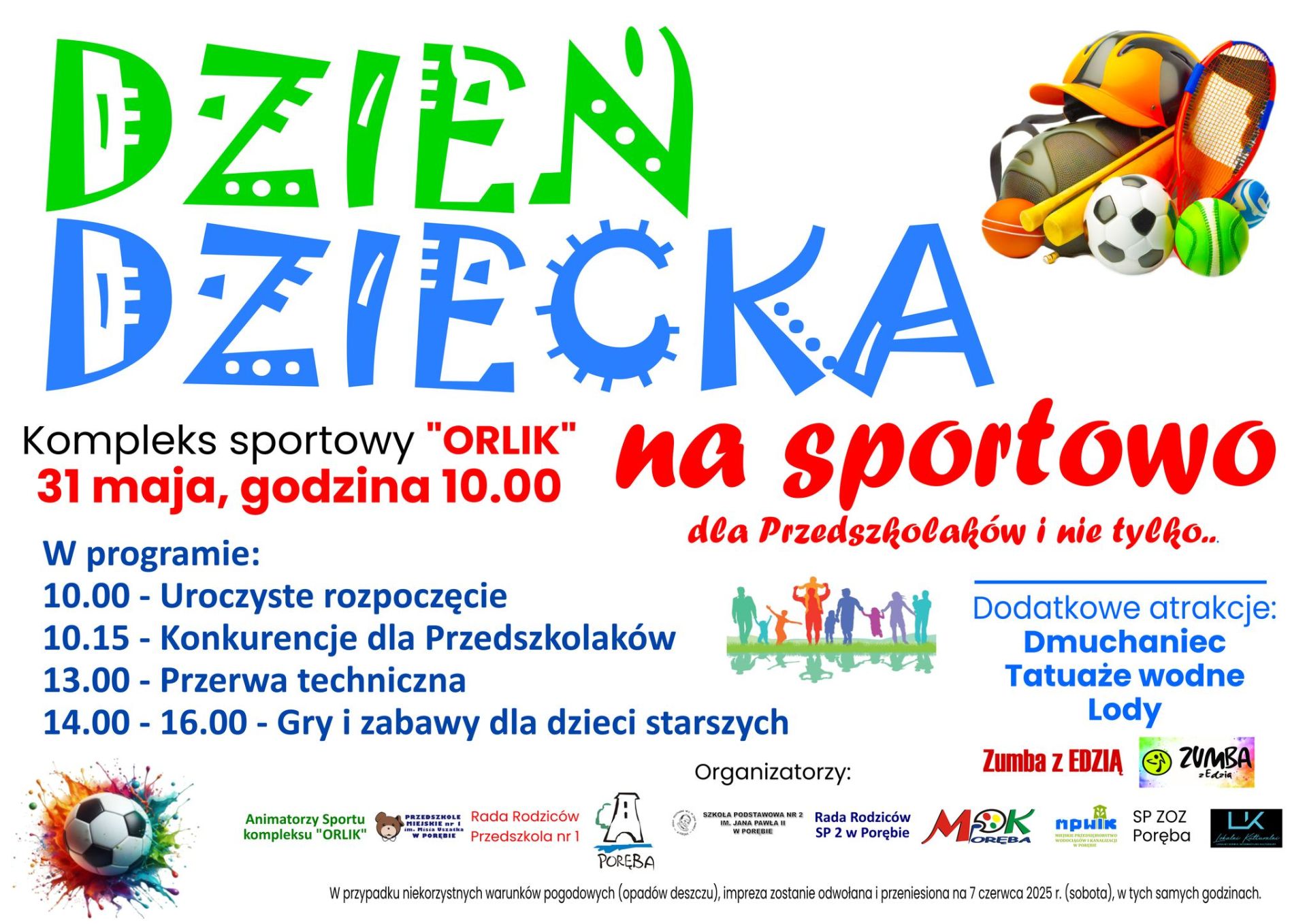 dzień dziecka na Orliku