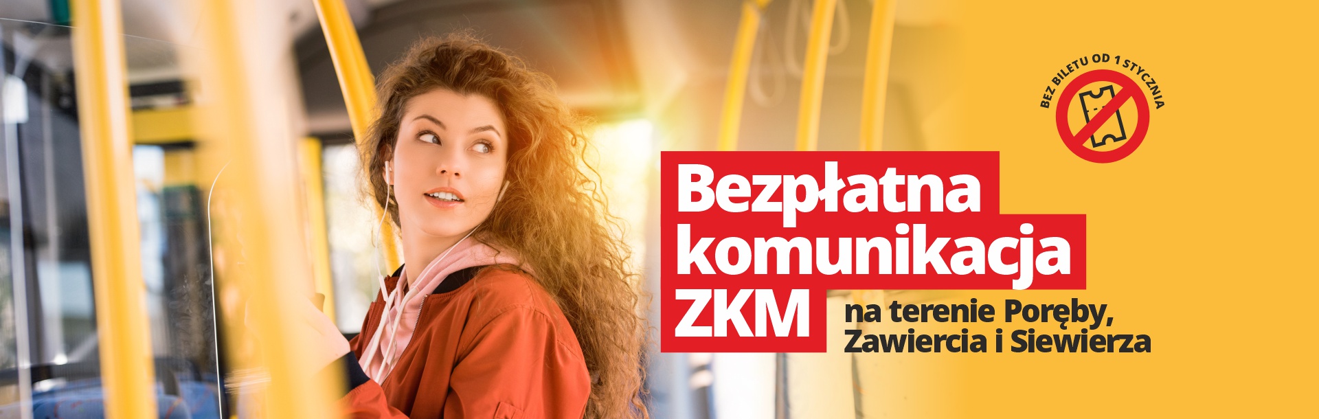 Bezpłatna komunikacja ZKM na terenie Poręby, Zawiercia i Siewierza